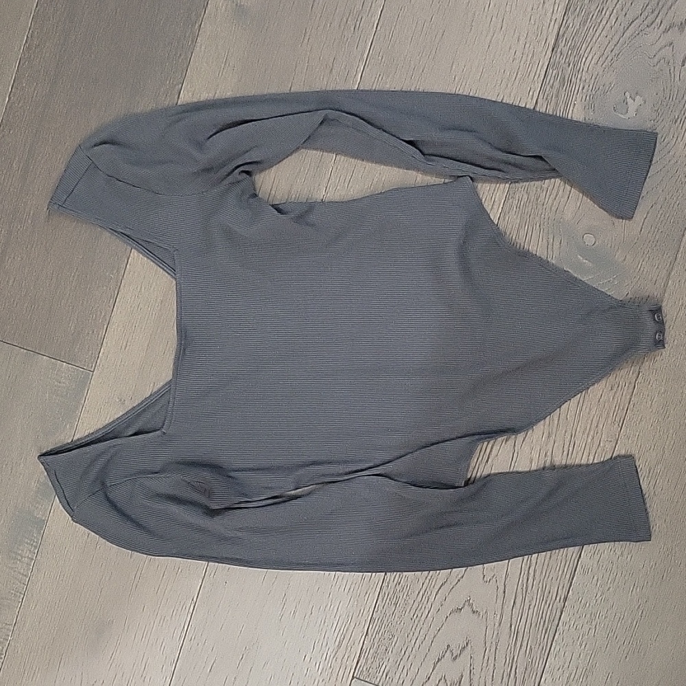 American Eagle Lomg sleeve ribbed bodysuit